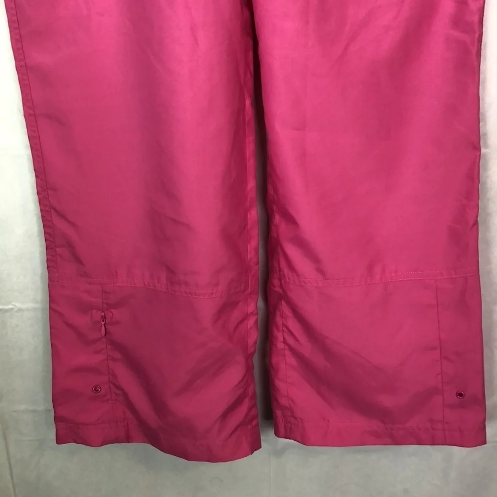 ATHLETA WOMAN WIDE LEG ANKLE PINK PANTS SIZE 12